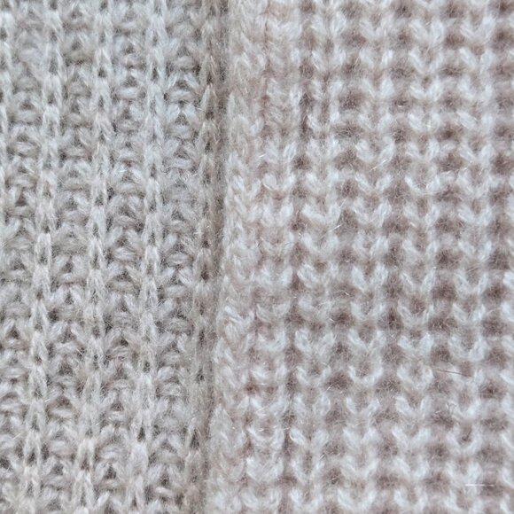 Halogen Cashmere Shaker Stitch Infinity Scarf Pale Pink - Picture 2 of 7